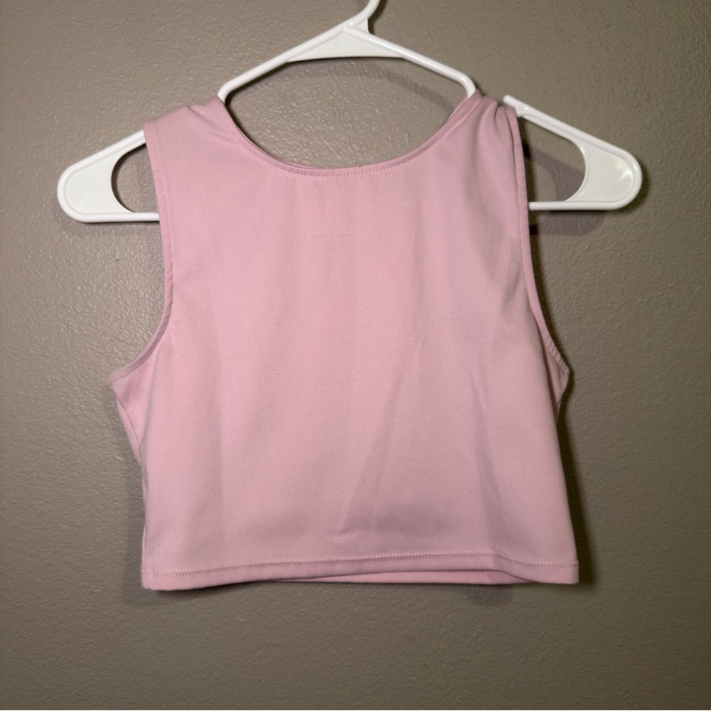 Yogalicious Pink Crop Top
